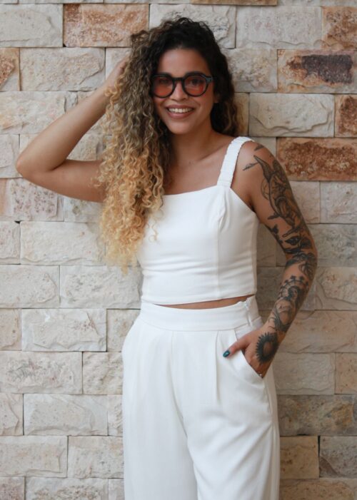Calça Pantalona Off - Imagem 3