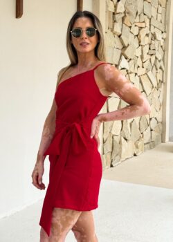 Vestido Sophie vermelho