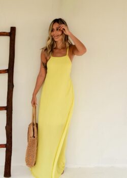 Vestido Cris Amarelo